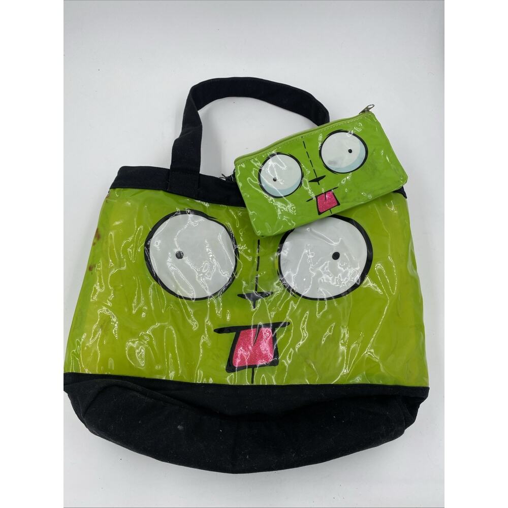 Very RARE 2012 Hot Topic Invader Zim Cupcake Beach Tote Bag Purse Money Pouch - Picture 12 of 12